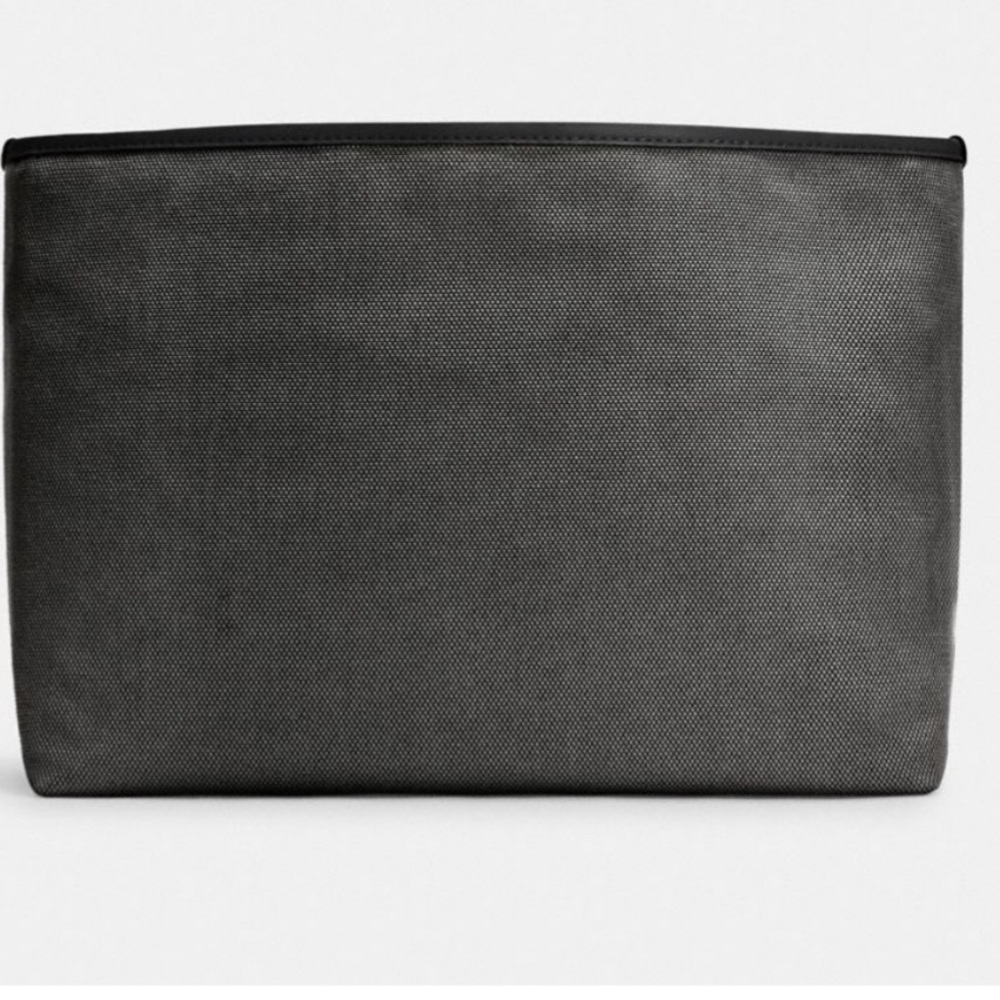 Coach Tote Insert organizer Black/Gray LN! 👜